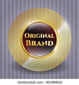 Original Brand dark badge