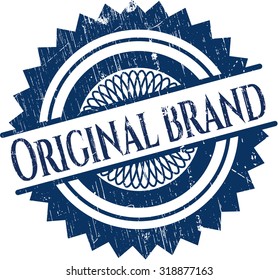 Original Brand rubber grunge stamp