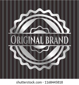 Original Brand silver badge or emblem