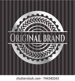 Original Brand silver emblem or badge