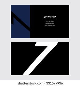 Original business card.