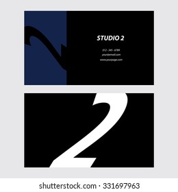 Original business card.