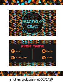 original business card