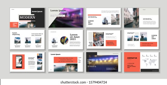 Original Business presentation templates elements on blue background. Flat infographics clean booklet. Use in Corporate work annual cover report, modern flyer, post, marketing, advertising, banner. a4