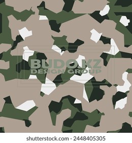 Original camouflage texture. Vector. EPS