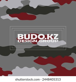 Original camouflage texture. Vector. EPS