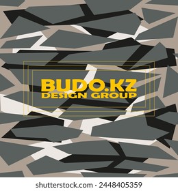 Original camouflage texture. Vector. EPS