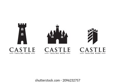 The original Castle Tower and silhouette , protect the system.