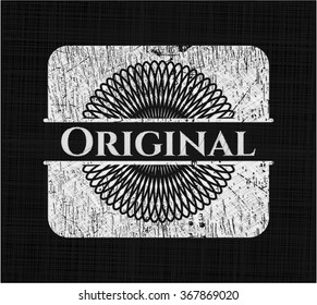 Original chalk emblem