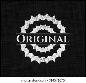 Original chalkboard emblem