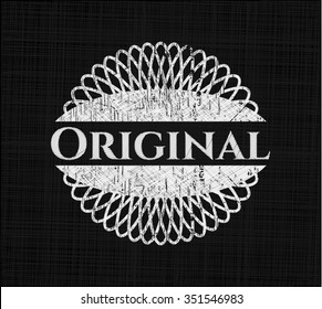 Original chalkboard emblem