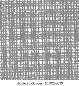 Original checkered background from gray abstract lines on a white background. Vector illustration. 