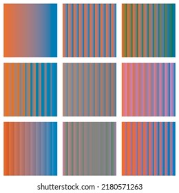 Original checkered background. Grid background with different cells. Abstract striped and checkered pattern. Illustration for scrapbooking. Seamless pattern
