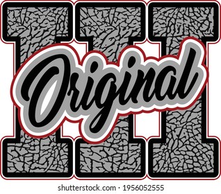 original Chest Print Men's Design  