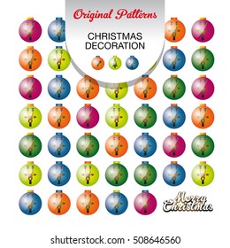 Original Christmas decoration pattern. Can be used for card design, wallpaper, pattern fills, web page background, surface textures and originals gift wrap.