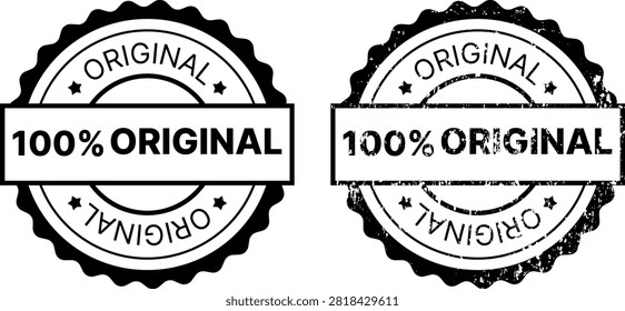 Original Circular Emblem Logo, vector forman