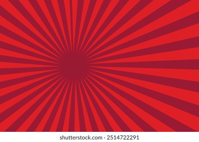 Original colorful comic background in red colors for your design.