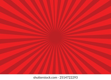Original colorful comic background in red colors for your design.