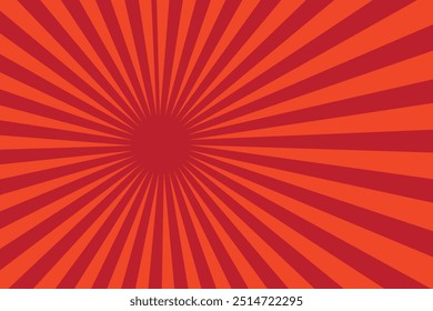 Original colorful comic background in red colors for your design.