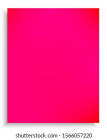 Original colorful modern background. Vector illustration pastel. Magic backdrop with smooth and soft shadow.  Red trendy and easy editable colored banner template.