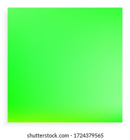 Original colorful modern background. Vector illustration theme. Effective backdrop with smooth and soft shadow. Green trendy and easy editable colored banner template.