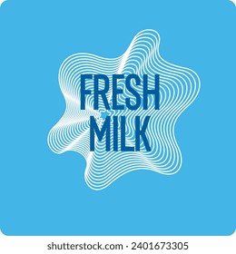 The original concept poster to advertise milk.