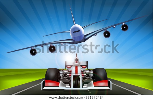 Original Concept Racing
Cars and Airplane