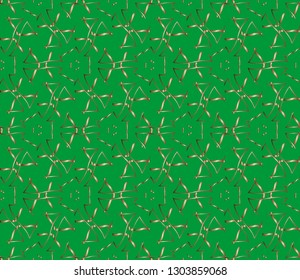 Original decision, fashionable trend of design and architecture. Voluminous decoration.metal mosaic with a colorful background. A popular trend in interior . Luxury vector pattern. 