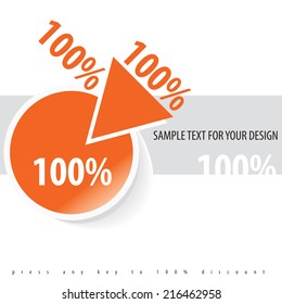 original design diagram data stickers / vector element