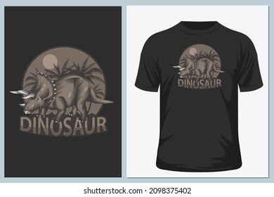 Original design dinosaur. print for T-shirts, textiles, sticker, web.