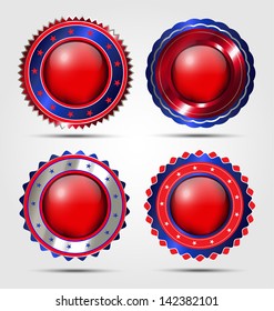 Original design of a luxurious market label/emblem/sticker