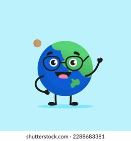 Original Earth Characters for Any Purpose Including Earth Day Poster - Fully Editable