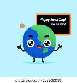 Original Earth Characters for Any Purpose Including Earth Day Poster - Fully Editable