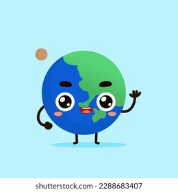 Original Earth Characters for Any Purpose Including Earth Day Poster - Fully Editable