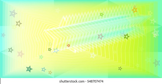 original effect beside stars, communication between imaginative report