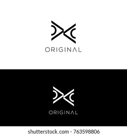 Original fashion vector logo design template