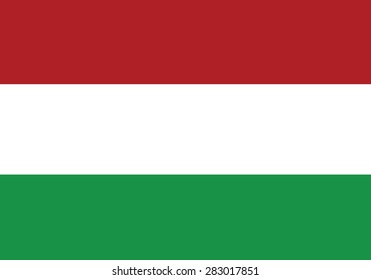 original Flag of Hungary 