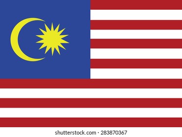original Flag of  Malaysia
