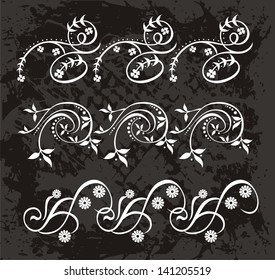 Original floral borders set