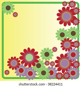   Original floral card