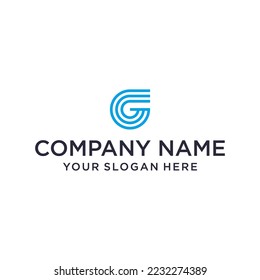 The original G logo is stylish and elegant in shape