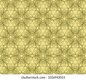 Original geometric pattern. Seamless vector illustration. For scrapbooking, template, fashion, interior design