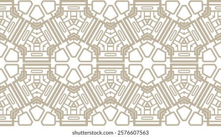 Original geometric pattern. Seamless vector illustration. For scrapbooking, template, fashion, design