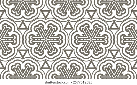 Original geometric pattern. Seamless vector illustration. For scrapbooking, template, fashion, design