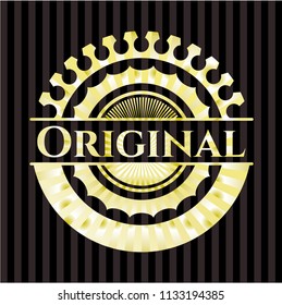 Original gold badge