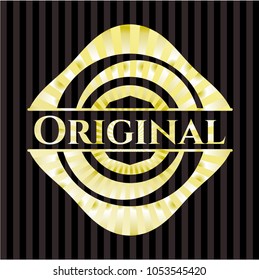 Original golden emblem