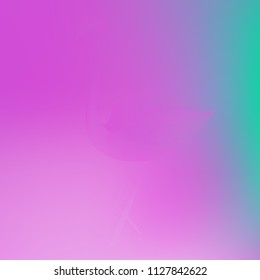 Original gradient background with flamingo shadow. Cute colorful texture. Bright and unusual wallpaper with flamingo.