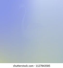 Original gradient background with flamingo shadow. Cute colorful texture. Bright and unusual wallpaper with flamingo.