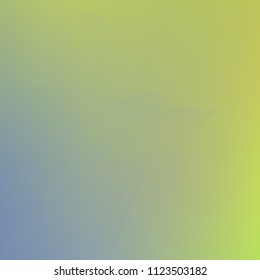 Original gradient background in green and yellow tones. Amazing gradient texture with flamingo. Eco-oriented gradient wallpaper.