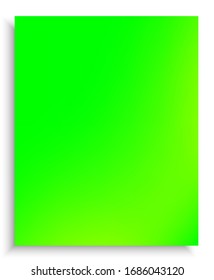 Original gradient mesh background. Vector illustration element. Colorful backdrop with smooth and soft shadow. Green modern abstract design for mobile app and user interface.